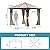 Aoxun 10FT x 10FT Gazebo Single Polycarbonate Top, Outdoor Polycarbonate Frame Permanent Gazebo with Curtains and Netting, for Patios, Parties, Backyards, Gardens and Lawns…