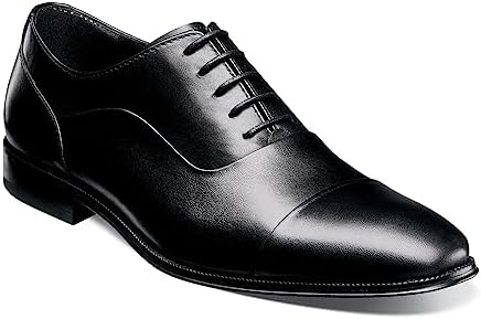 Florsheim Jetson Cap Toe Oxford Black Smooth 9.5 M (D) | Image 3