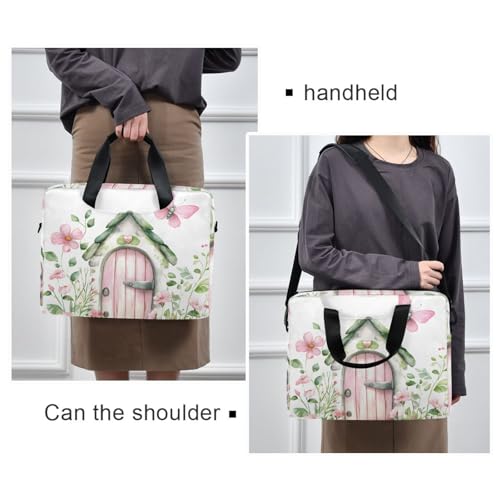 Funda para portátil ALAZA con diseño acuarela flores y mariposas miniatura 2