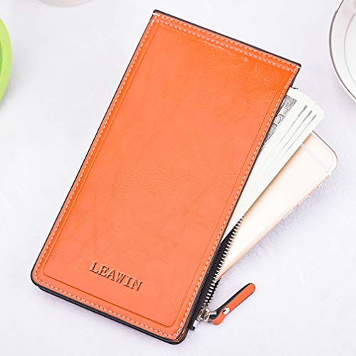 Bifold Multi Card wallet for womens walllet large capacity PU Wallet with Zipper Pocket4