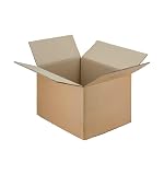 IMBALLAGGI 2000 - Scatola Cartone Doppia Onda 120x80x80 cm Pack da 1 Pezzi, Scatoloni per Trasloco e Imballaggio, Scatole Cartone Resistenti e Durevoli, Scatole Trasloco Ideali come Cartoni Spedizioni