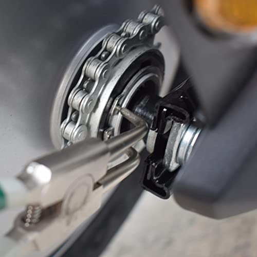 Ginword 9-Inch 4 Pcs Snap Ring Pliers Set, Circlip Pliers Kit, Straight/Bent Jaw, Internal/External Heavy Duty C Clip Pliers For Ring Remover Retaining #TOP3