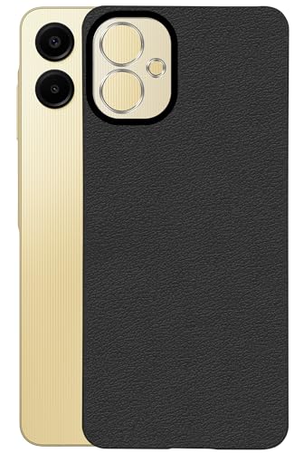 Image of Jkobi Back Cover Case for Samsung Galaxy A06 (Glass Like Camera Protection | Leather Feel | Minimalist Professional Grip)
