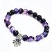 Produktbild Amulett Amethyst Schutz Armband Gottes Hand - Reinigen und Schützen Sie SB -006