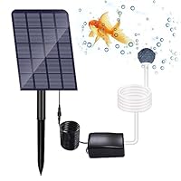 Aérateur Bassin Solaire MLqkpwy - Oxygénateur Écologique 3 Modes