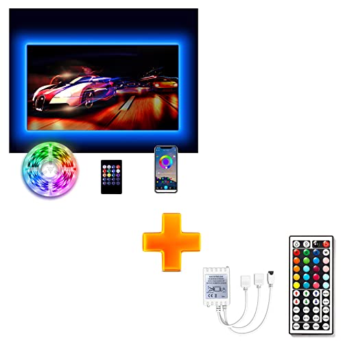DAYBETTER TV Led Backlight 55 inch and 2 Ports 44 Key Remote Control