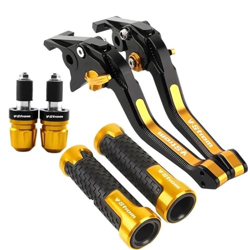 Leviers frein embrayage V-Strom 650 avec kit embouts guidon