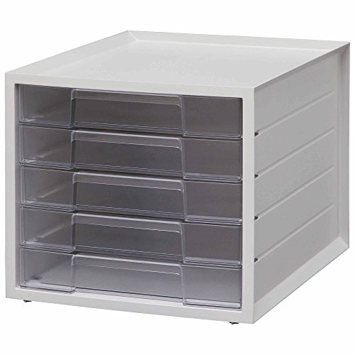 ファイルラック イタリア アイアン DOTTUS 5段 レターケース ホワイト