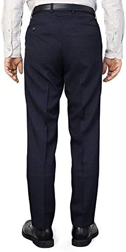 Amazon | [シトラスヒルズ] 裾上げ済ピンストライプノータック