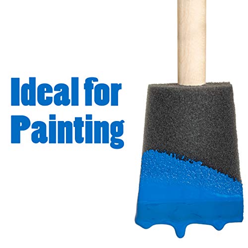 2 Inch Foam Brush 24 Pack For Painting Staining Varnishing And General Finishing Projects Made In The Usa #TOP2
