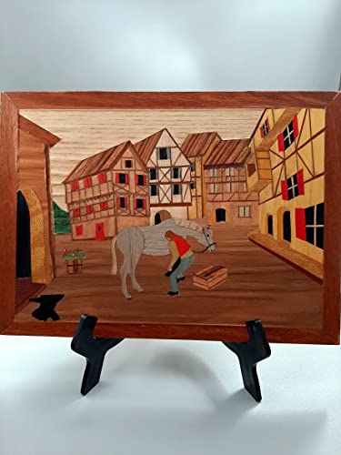 Cove Workshop New Shoes Marquetry Kit de création de marqueterie Grand format 330 x 238 mm