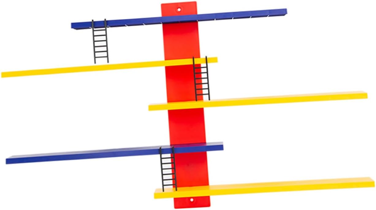 ULTECHNOVO Toy Storage Rack Wall Mounted ABS Display Stand for Figurines