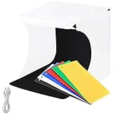 ★ Ahorro Espacio: La carpa para fotografías viene con un diseño plegable, no más grande que una hoja de papel, fácil de transportar, puede desplegar esta carpa para estudio fotográfico y colocarla en cualquier superficie, para obtener el telón de fondo perfecto para su fotografía.