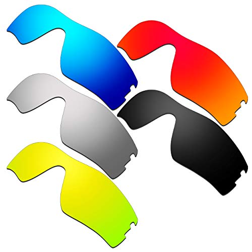 Lentille pour Oakley Radar Pitch - Verre noir idéal pour le cyclisme et le trail