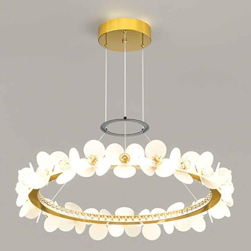 Chandelier Moderne LED 40W cordon suspendu réglable pour foyer