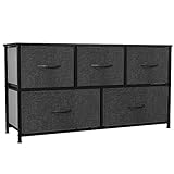 GRAND CAS - Mesurant 100 x 30 x 55CM (LxlxP), ce meuble de rangement léger s'intègre sans effort dans la plupart des espaces. Les 4 tiroirs encastrés mesurant 45 x 28 x 22CM (LxBxT) / 29 x 28 x 22CM (LxlxP) offrent à votre ménage davantage de possibilités de rangement.