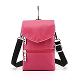 Small Nylon Crossbody Purse Shoulder Bags Cell Phone Holster Belt Pouch Waist Wallet Bag for Samsung...