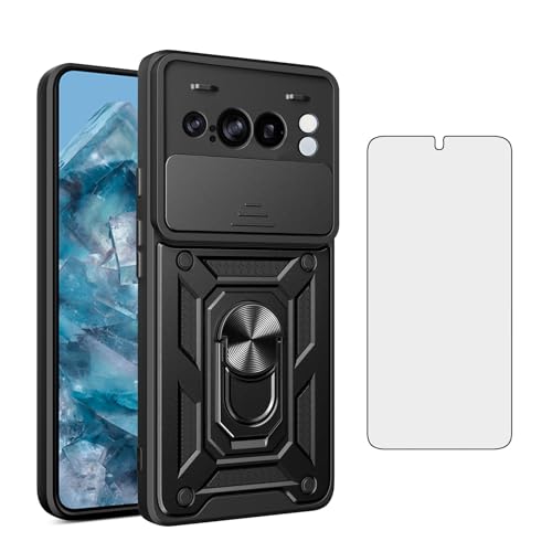 Étui Pixel 8 Pro Asuwish idéal au bureau et en déplacement urbain noir