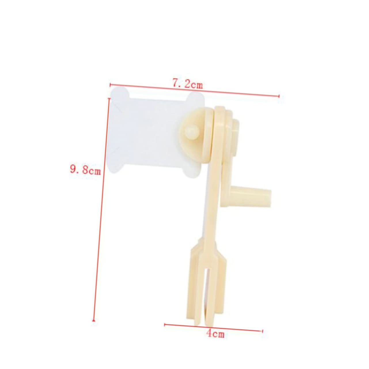 Gogogmee Quick Hand Winder Yarn Ball Winder Manual Made for Yarn Portable Size Smooth Edge for Long Use