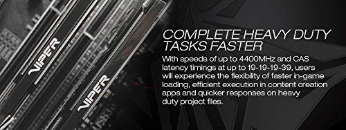 Patriot Viper Steel RAM DDR4 4133 Mhz 16GB (2x8GB) C19 Kit di Memoria Gaming XMP 2.0 Grigio - RAM - Immagine 4