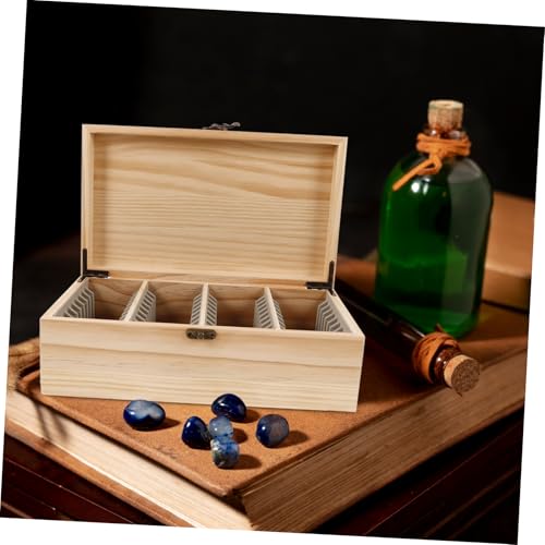 Boîte de rangement de pièces commémoratives avec coffret multi-emplacements portable - 4