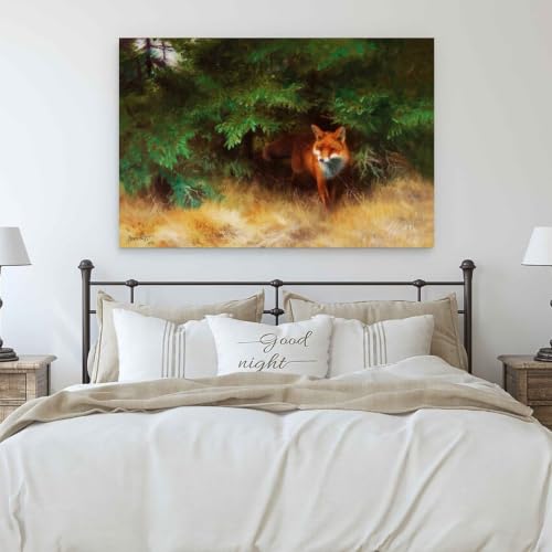 Impression sur toile Bruno Liljefors : sublimez un petit espace - 6