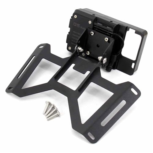 Support de plaque Kawasaki Z1000 SX anti-vibration avec support telephone et GPS de moto