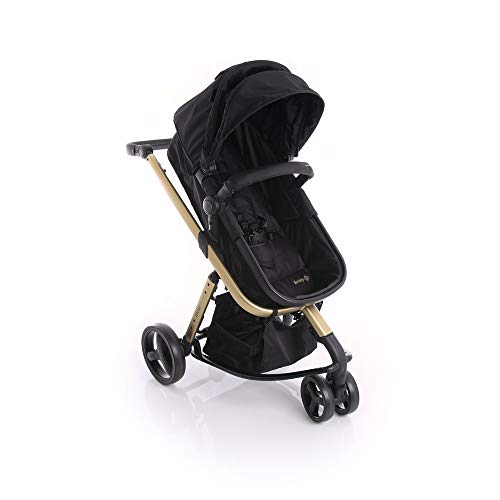 Travel System Mobi Safety 1st, Edição Especial Black Gold, Safety 1st, Black Gold