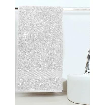 A1 HOME COLLECTIONS Handtücher aus 100% Bio-Baumwolle, 700 g/m², Plüsch, federweich, schnell trocknend, GOTS-Zertifiziert, Öko-Tex-Zertifiziert, Badetuch aus Bio-Baumwolle, 91,4 x 178,8 cm – Bild 4