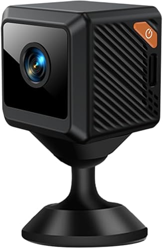 Mini cámara de seguridad inalámbrica para interiores con visión nocturna, detección de movimiento, grabación de audio, cámara espía oculta de 1080P