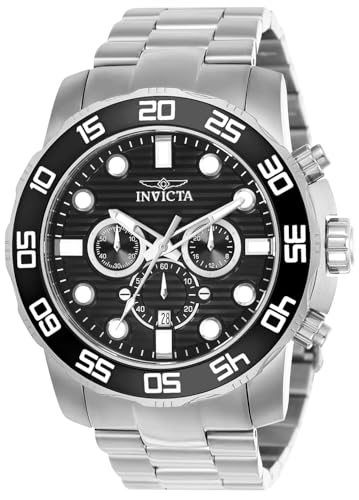Invicta 22226 �����Y�u�v���_�C�o�[�v �J�W���A���E�H�b�` �N�H�[�c �X�e�����X�X�`�[�� �F�̓V���o�[��