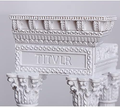 美品 イタリア製 豪華ホワイト ダイニングテーブル ギリシャ柱 豪華 美