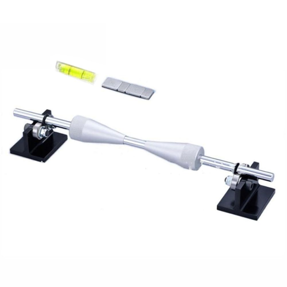 Equilibrador de Ruedas para Motocicleta, Balanceador de Neumáticos Portátil de Aleación de Aluminio.