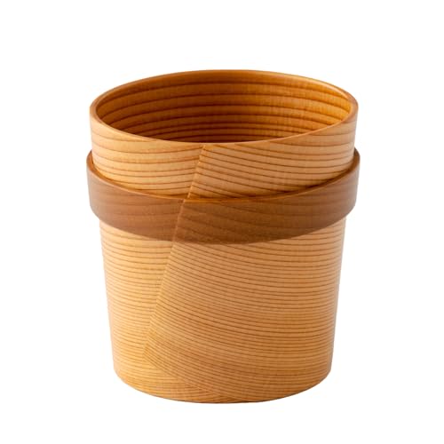 [大館曲げわっぱ]リングカップ 茶