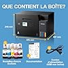 Epson EcoTank ET-3950 Imprimante à Réservoirs D’Encre | Télétravail | Wi-FI | A4 | Imprimer, Copier & Numériser en Recto Verso Auto | Écran LCD 6,1cm | ADF 35 Feuilles | Jusqu’à 3 Ans d’Encre Inclus