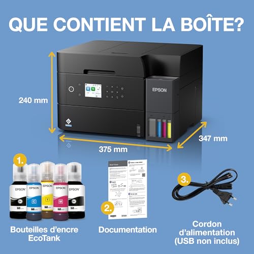 Epson EcoTank ET 3950 - vue 6