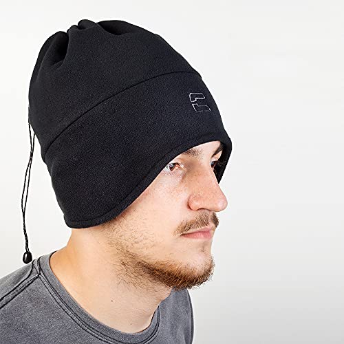 Gorro Ajustável ThermoFleece Unissex Curtlo - tam. único, cor vinho