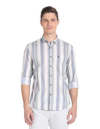 Image of U.S. POLO ASSN. Men's Cotton Regular Fit Shirt