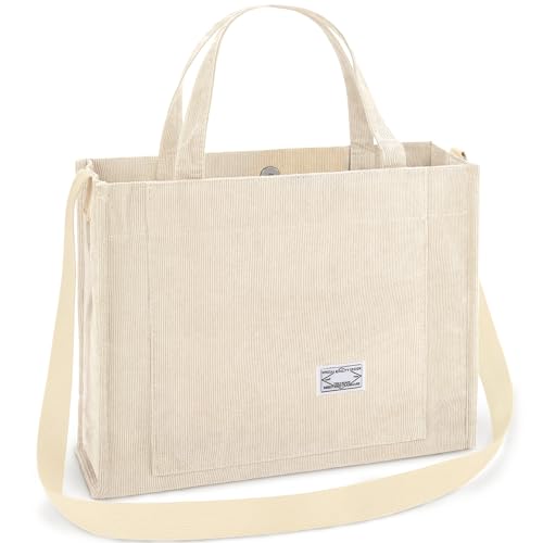 Binsuns Corduroy Tote Bag For Women Small Satchel Bag Mini Tote Bag Aesthetic Crossbody Bag Handbag cover