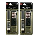 Pack of 2 Milani Most Wanted Lashes Lavish Lift & Curl Mascara, Black 110