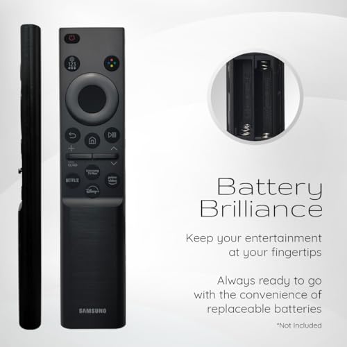Image of Original OEM BN59-01388A Remote Control for Crystal UHD 4K CU7000 Series Smart TV Includes Netflix Prime Video & Disney+ Shortcuts