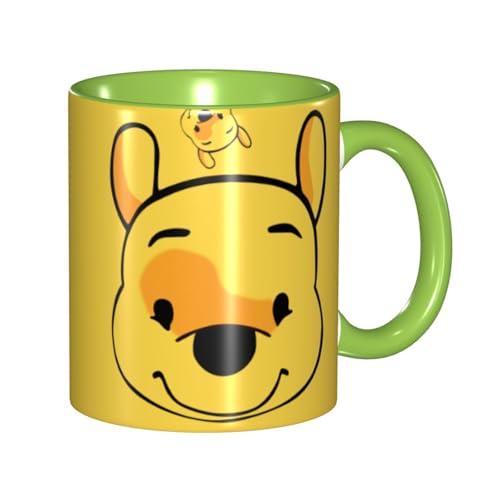 くまのプーさん マグカップ 330ml ティーカップ コーヒーカップ カップ セラミック Mug Cup 軽量 直接ドリップ おしゃれ かわいい 電子レンジ対応 グッズ オフィス 家用 プレゼント