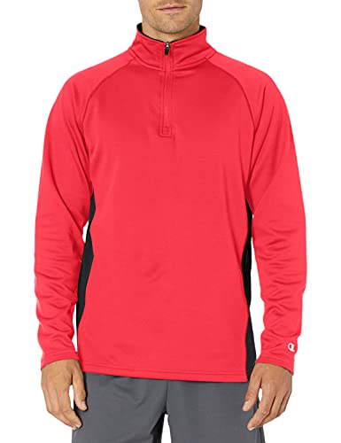 Champion Men's Performance Quarter-Zip Fleece Jacket