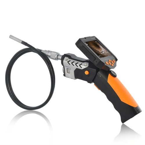 WIC20 Endoskop-Kamera (720 p, mit abnehmbarem 8,9 cm [3,5 Zoll] Display, Festplattenrecorder und CREE Taschenlampe)