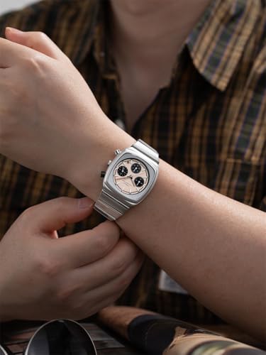 Image of French Connection Courvex Stainless Steel Chronograph Watch for Men - FCB21SM