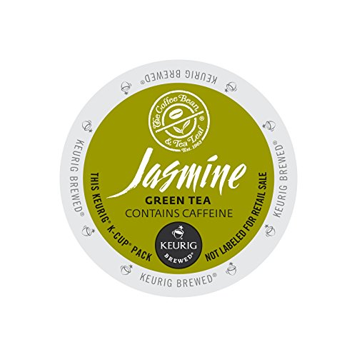 The Coffee Bean and Tea Leaf Jasmine Green Tea, Keurig K-Cups, 60 Count