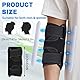 flintronic Ellenbogenbandage, Verstellbare Ellenbogen-Bandage mit Abnehmbaren Metallschienen, Schlaf-Wegfahrsperre für Ulnarnerv-Bandage, für Frakturen, Tennisarm, Sehnenentzündung, Männer & Frauen