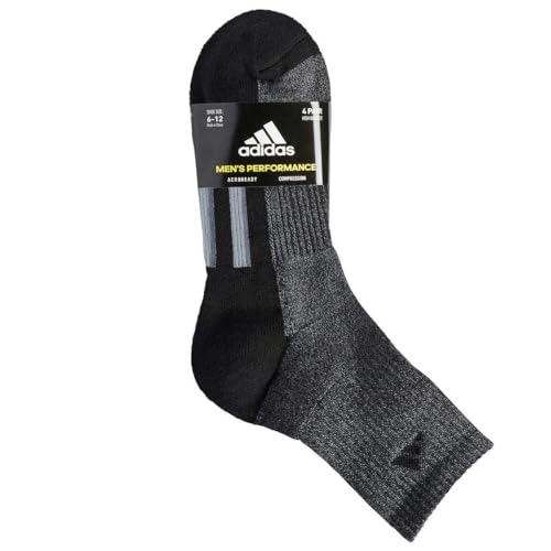 Chaussettes hautes adidas homme noir gris lot de 4 paires confortables
