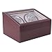 EUQKKWLOY Unisex Winder Automatic Watch Winder,Shaker Shaker Rotating Mechanical Winding Storage Box Fashion