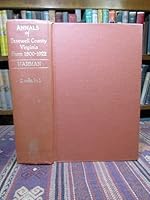 Annals of Tazewell County, Virginia From 1800 to 1922 0891570160 Book Cover